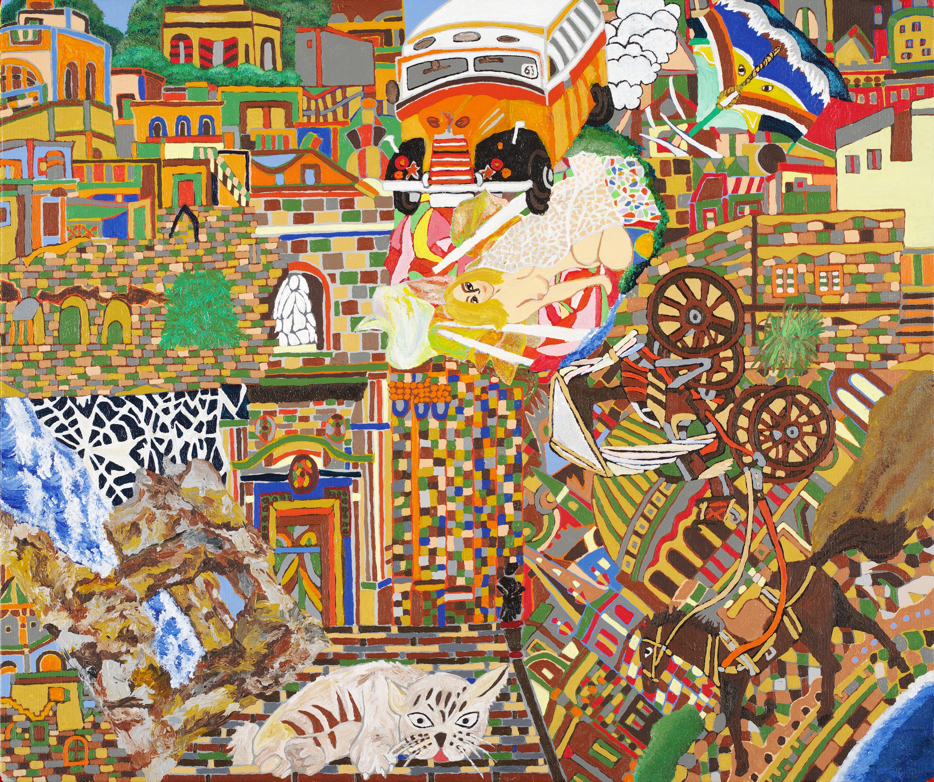 岡本太郎が認めたジミー大西の絵画世界！評価額と独占展示情報