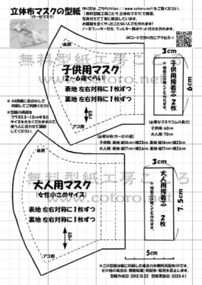 【インスタ画像】 子供 用 マスク 型紙 最新出演情報まとめ #771
