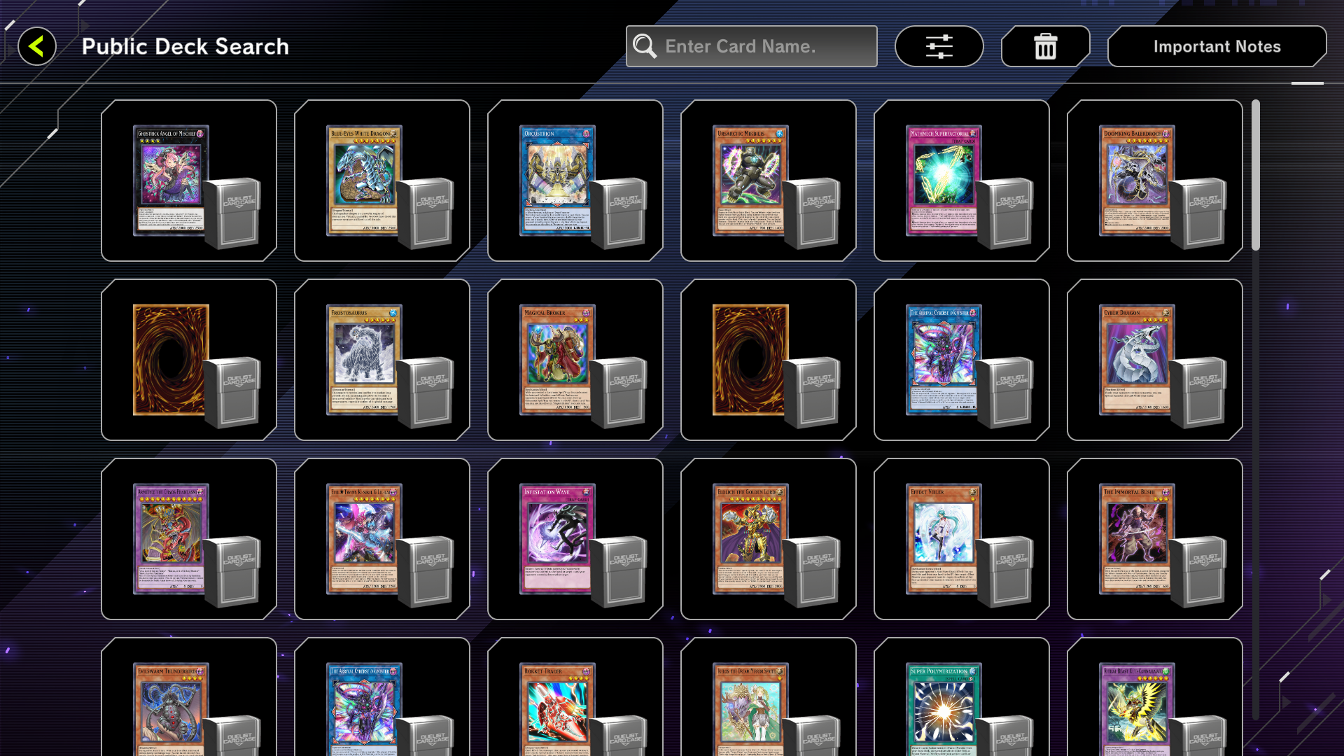 Yu Gi Oh Master Duel Deck Building