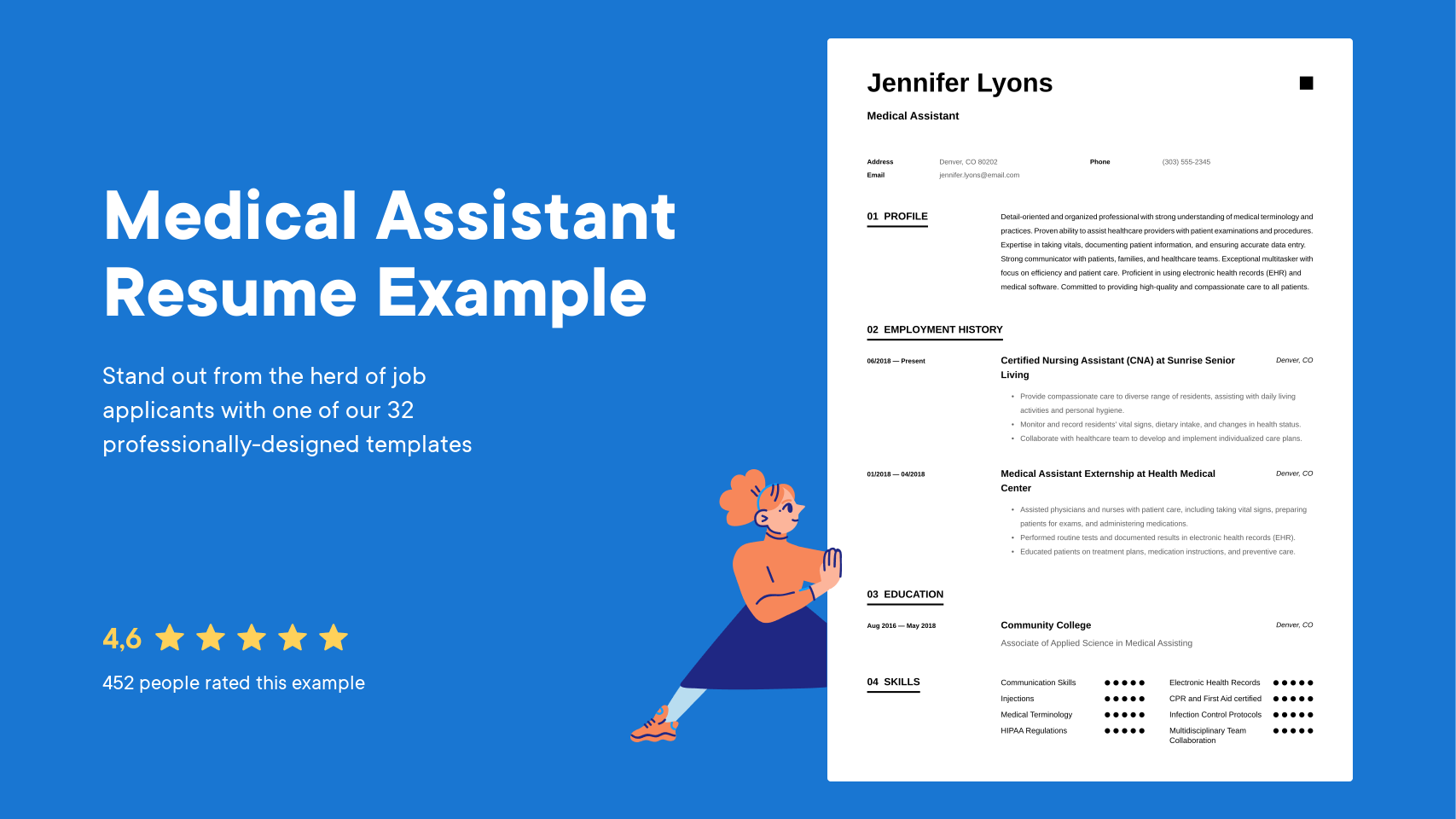 Example of a Resume for Medical Assistant