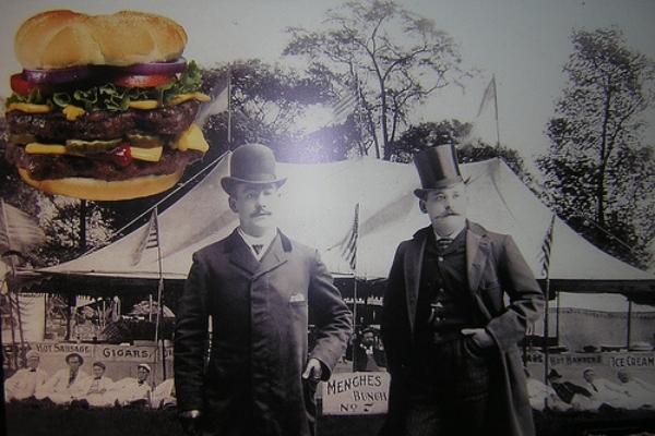 First Hamburger Sold Outside the Us Country