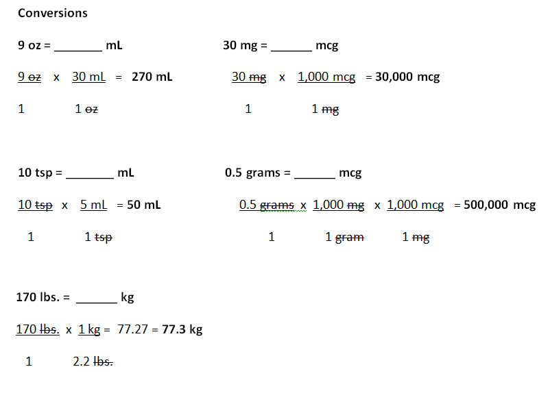 Dosage Calculation Practice Problems with Answers Pdf