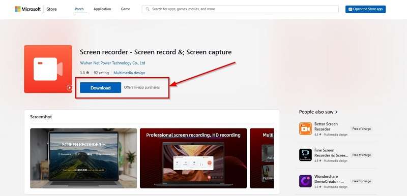 X Recorder Screen Recorder in Microsoft Store