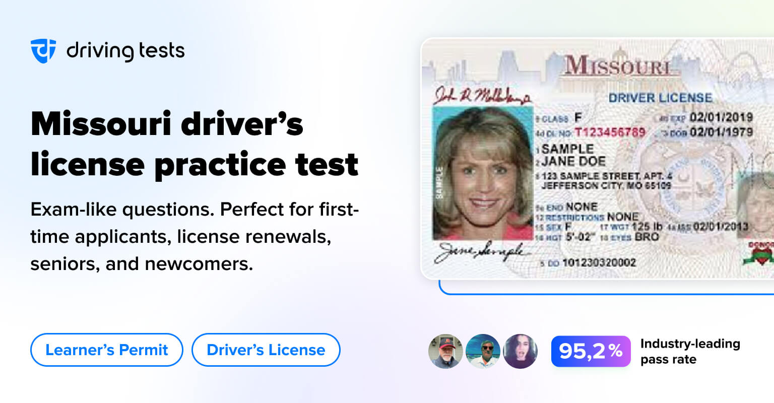 Missouri Driver's Permit Practice Test Free