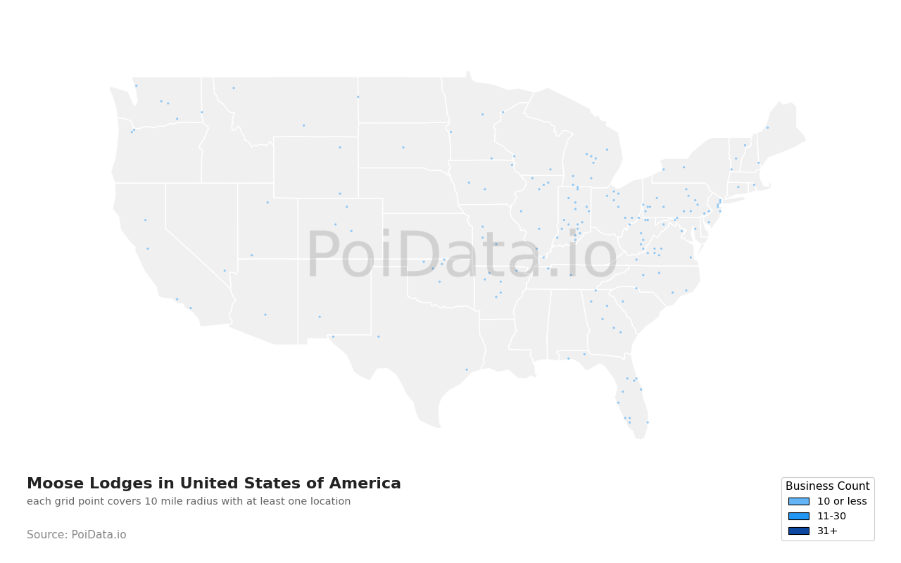 How Many Moose Lodges Are There in the United States