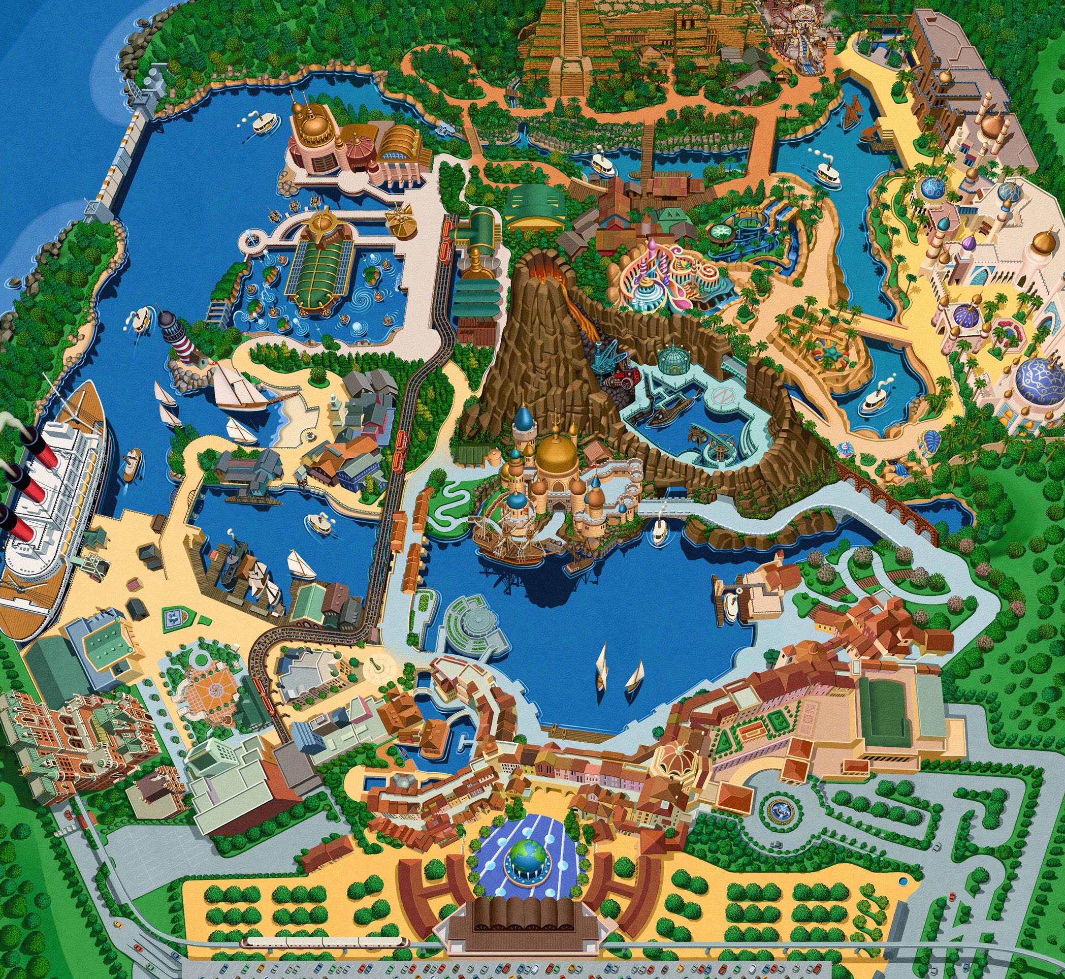 【2026最新】ディズニーシー攻略！マップ配置と混雑回避の最短ルート