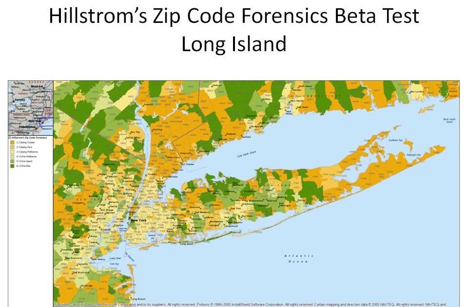Zip Code for Long Island