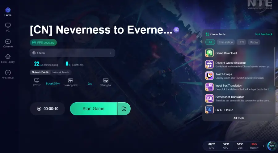 Where Can I Play Neverness to Everness