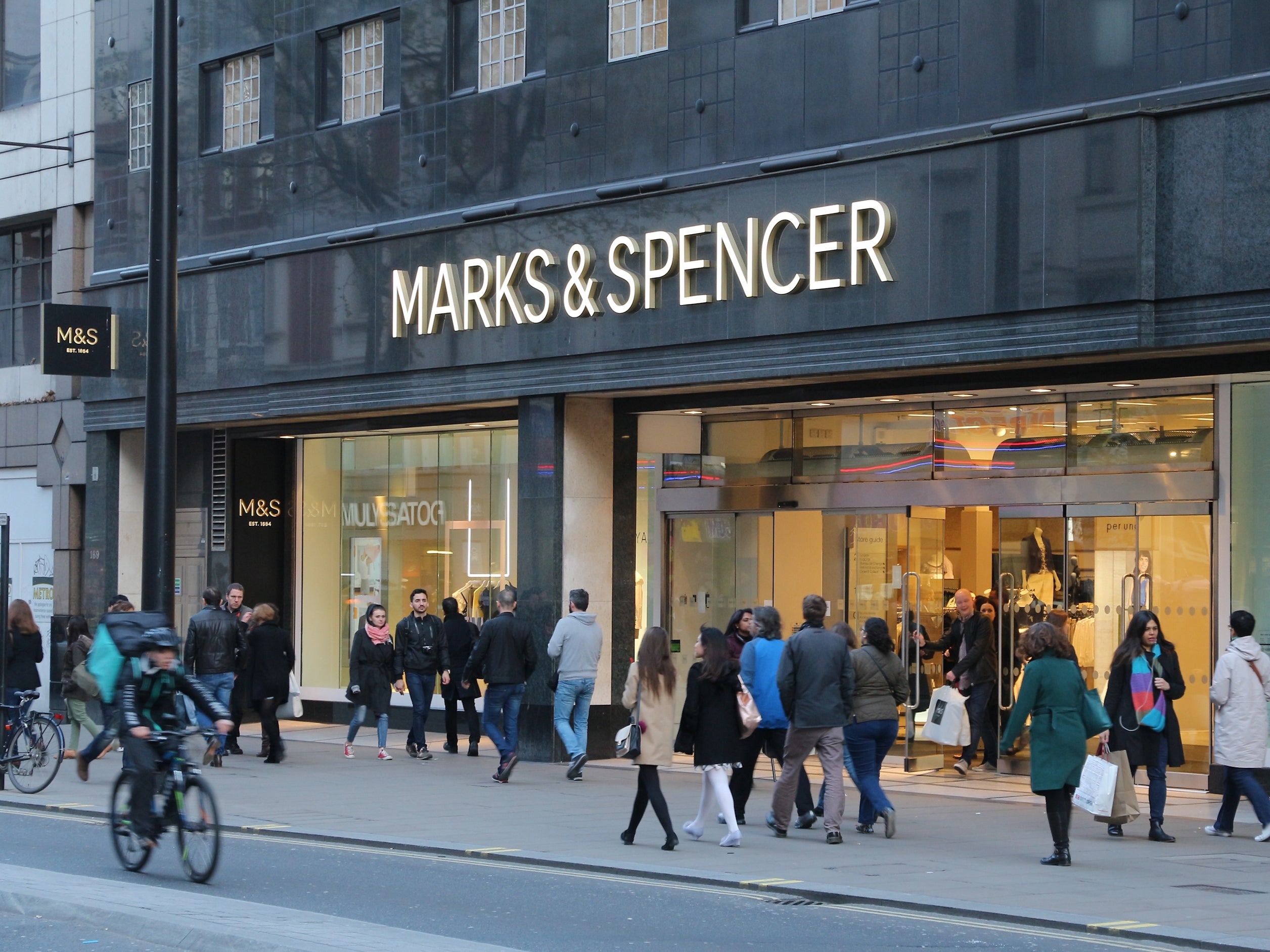 Mark and Spencer Oxford Street Opening Times