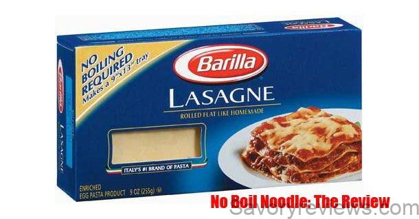 Are No Boil Lasagna Noodles Good