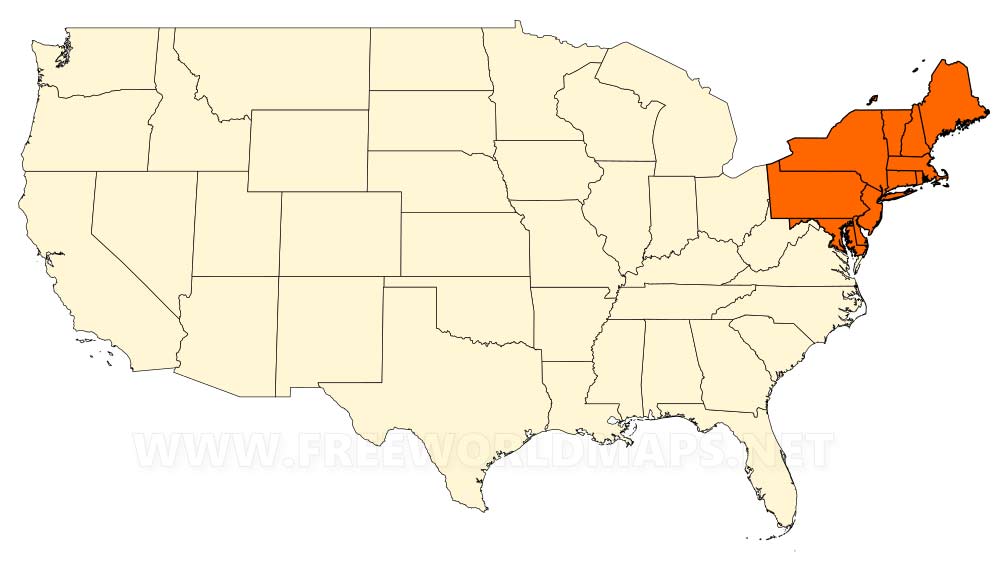 Where Is North Eastern