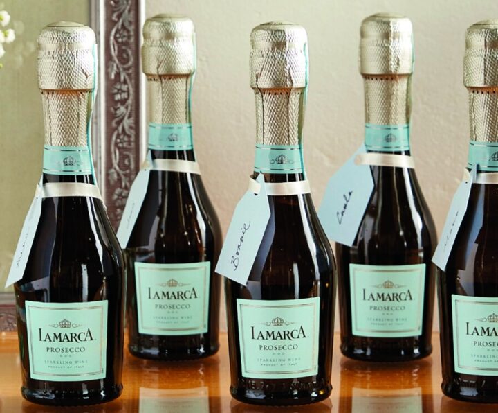 Opening Small La Marca Prosecco Bottles