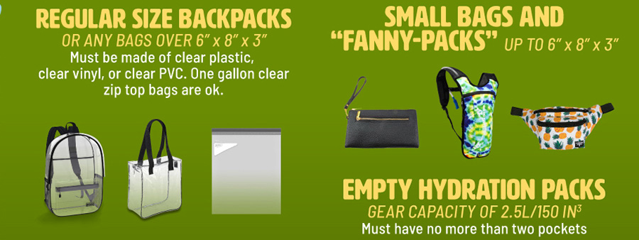 Outside Lands Bag Policy