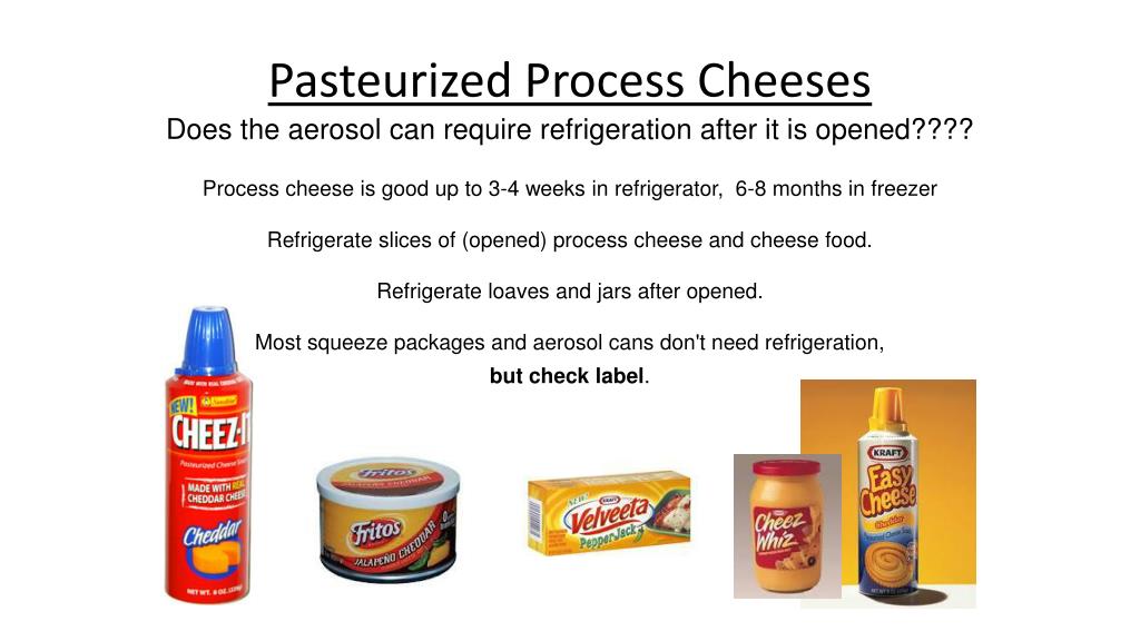 What Does Pasteurized Cheese Mean