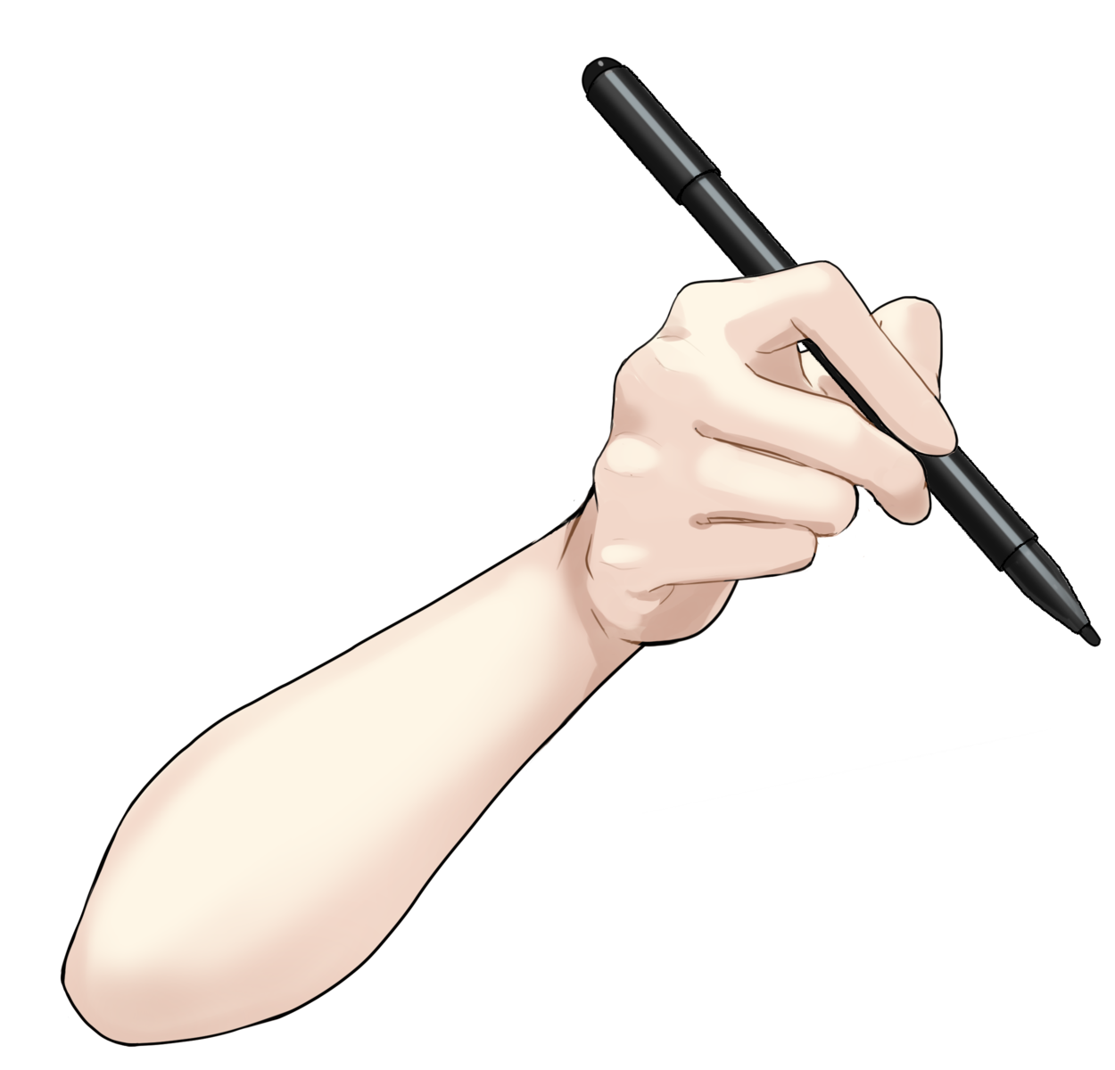 ペンを持つ手のイラストが歪む理由とは？プロのアタリ術と素材活用法