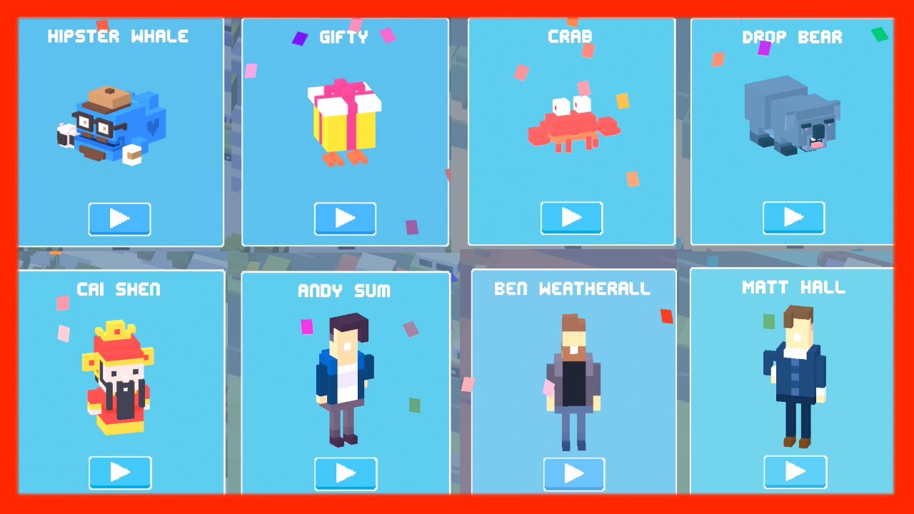 How to Unlock Secret Characters in Crossy Road