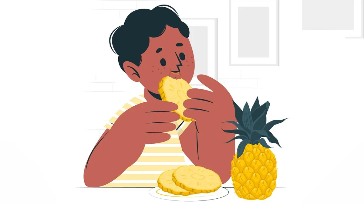 Eating Pineapple on Empty Stomach