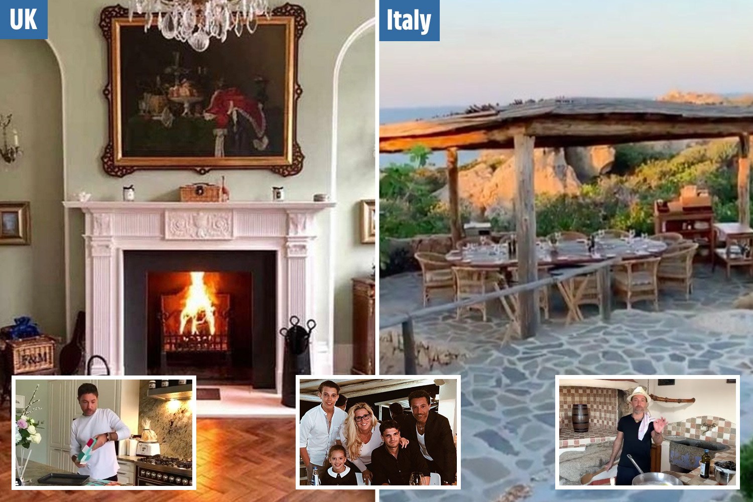 Where Does Gino D Acampo Live