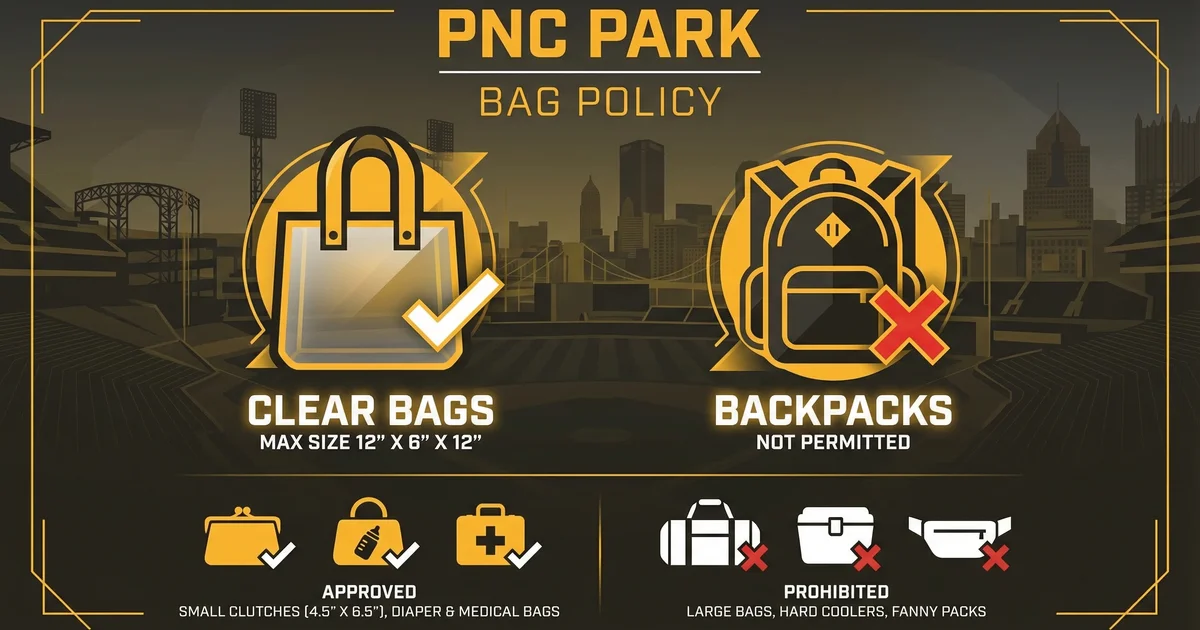 Bag Policy for Pnc Park