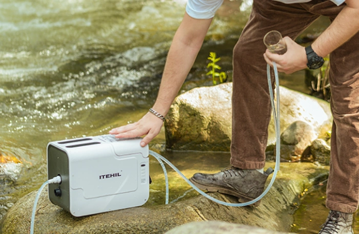 Portable Water Filtration System for Home