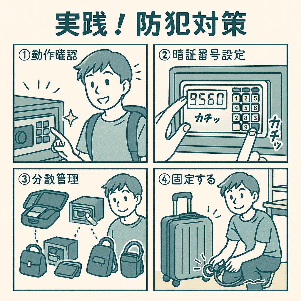 ホテル連泊時の荷物は置きっぱなしOk？清掃トラブルと盗難防止策