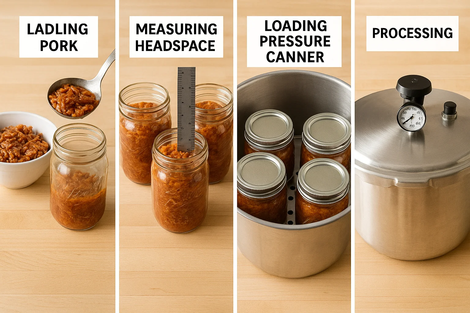 How to Can Meats Pressure Cooker