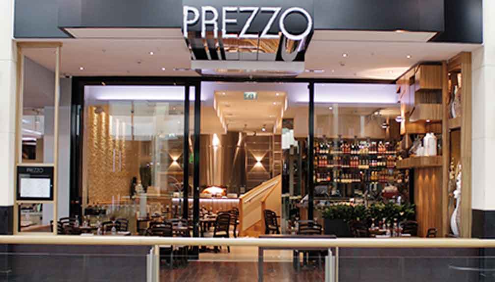 Prezzo Italian Restaurant Cardiff St Davids