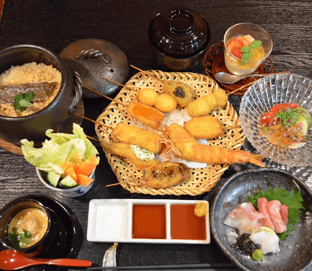 銀座六角亭の串揚げと和食が絶賛される理由！口コミ評判とコースの全貌