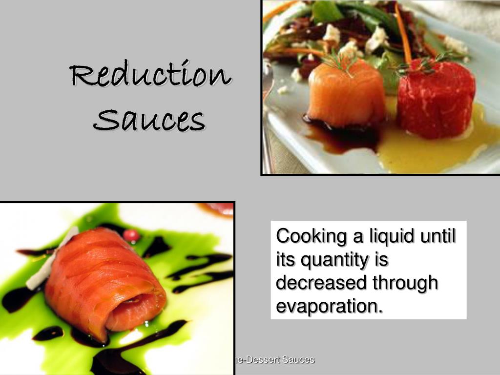 Define Reduction in Cooking