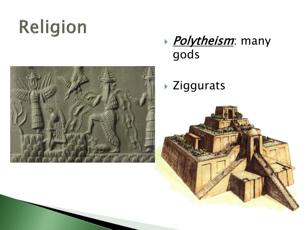 How Were Polytheism and Ziggurats Related in Sumerian Civilization