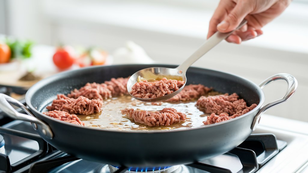 How to De Grease Taco Meat