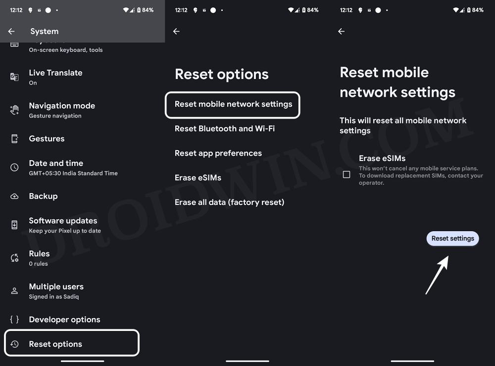 What Happens When You Reset Mobile Network Settings