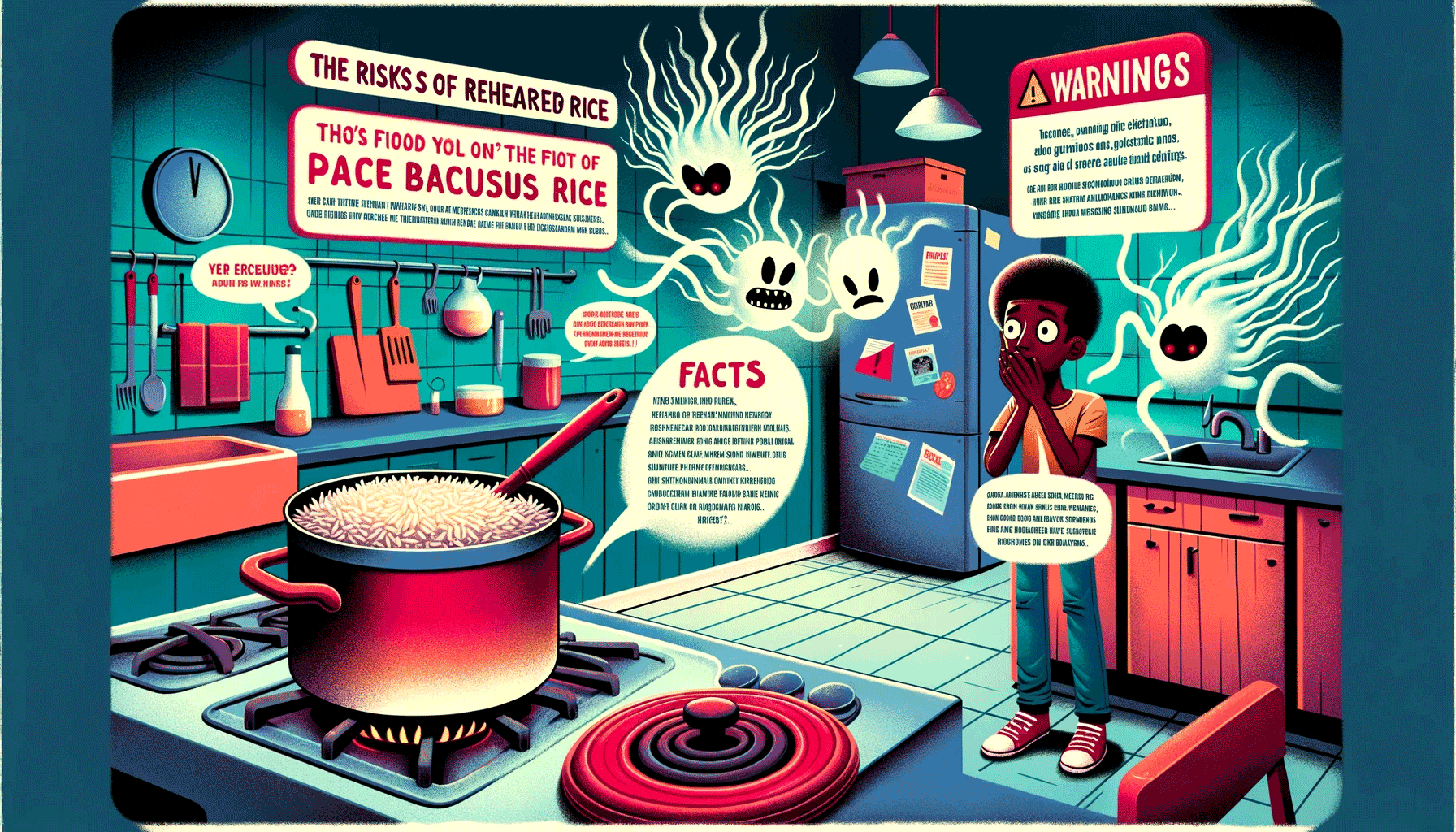 Danger of Reheating Rice