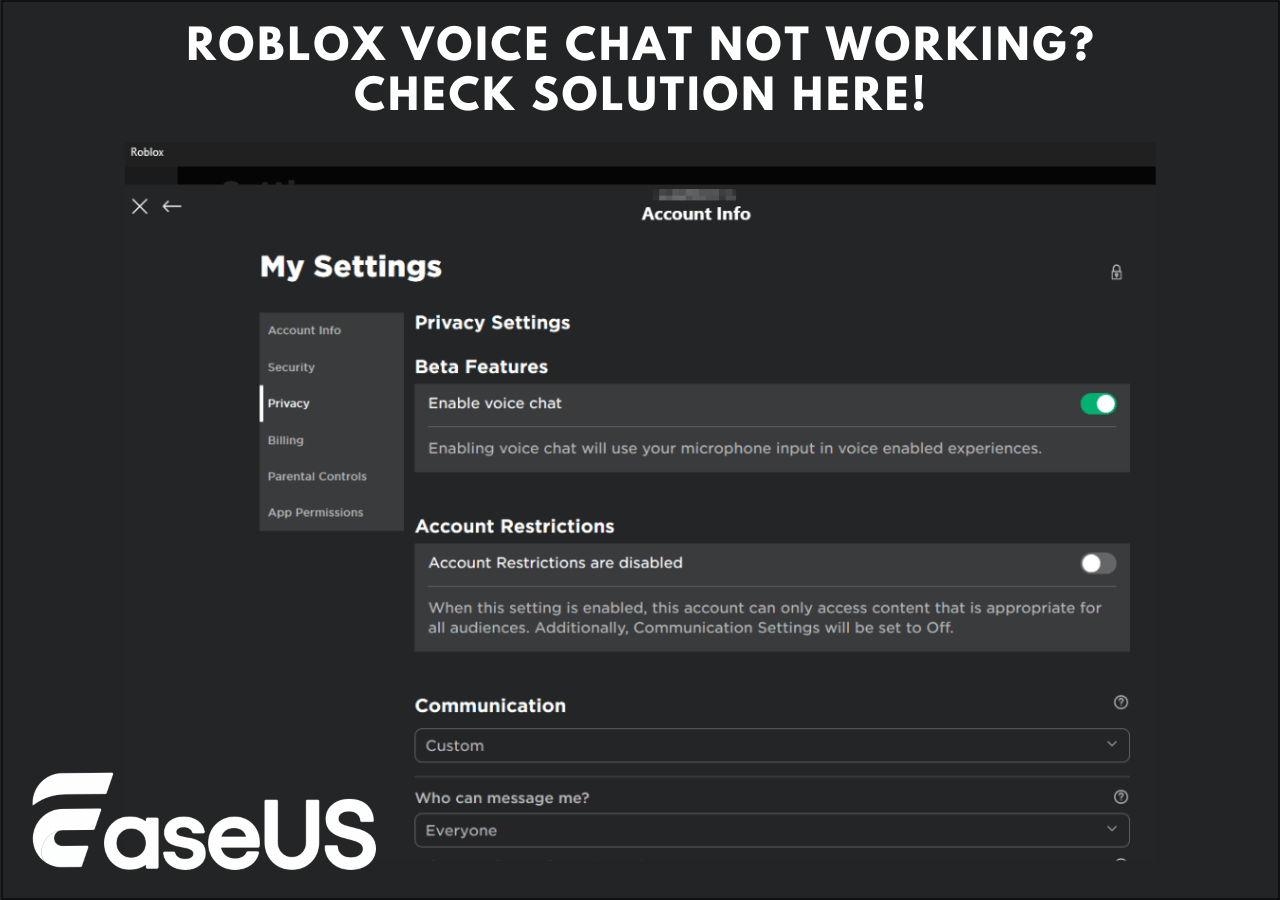 Why Is My Voice Chat on Roblox Not Working