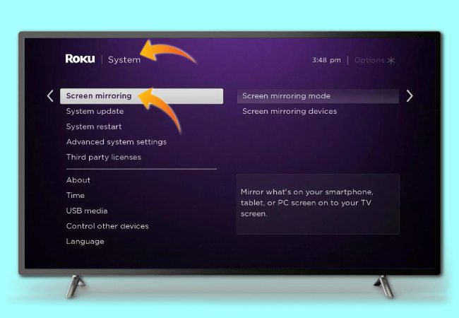 How to Screen Mirror on a Roku Tv