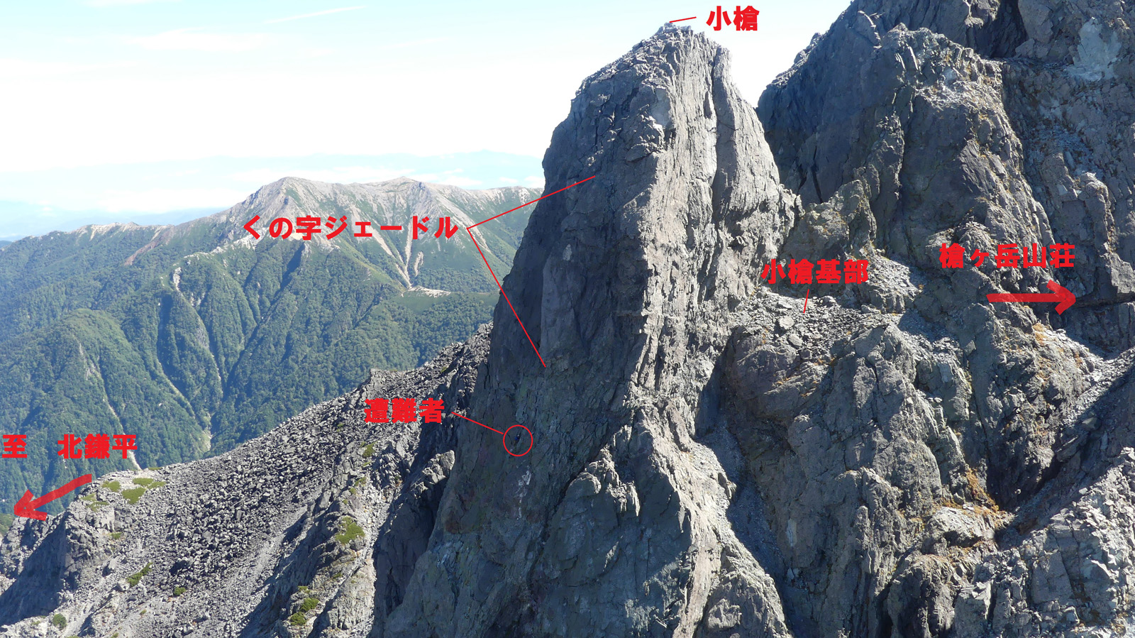 槍ヶ岳北鎌尾根でなぜ滑落死が続くのか？危険箇所と遭難原因を徹底解剖