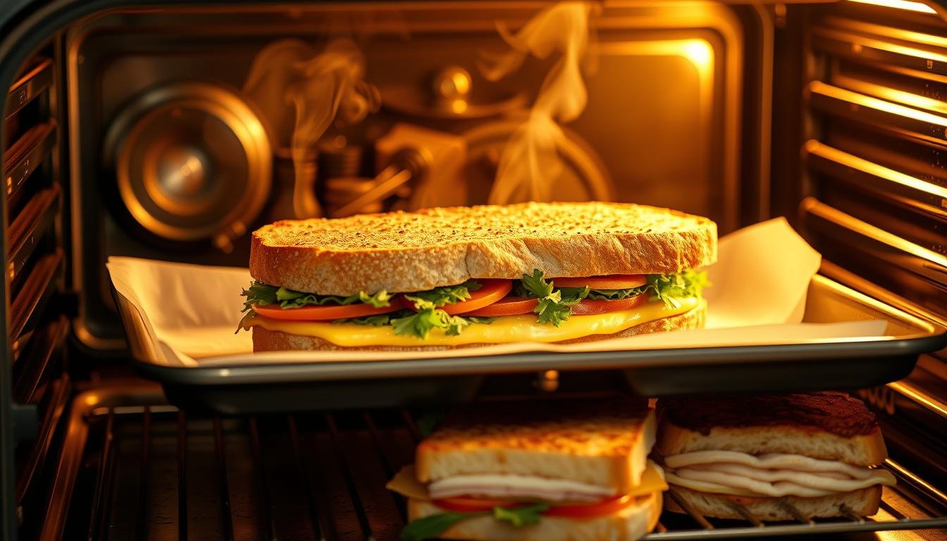 Reheating Sandwich in Oven