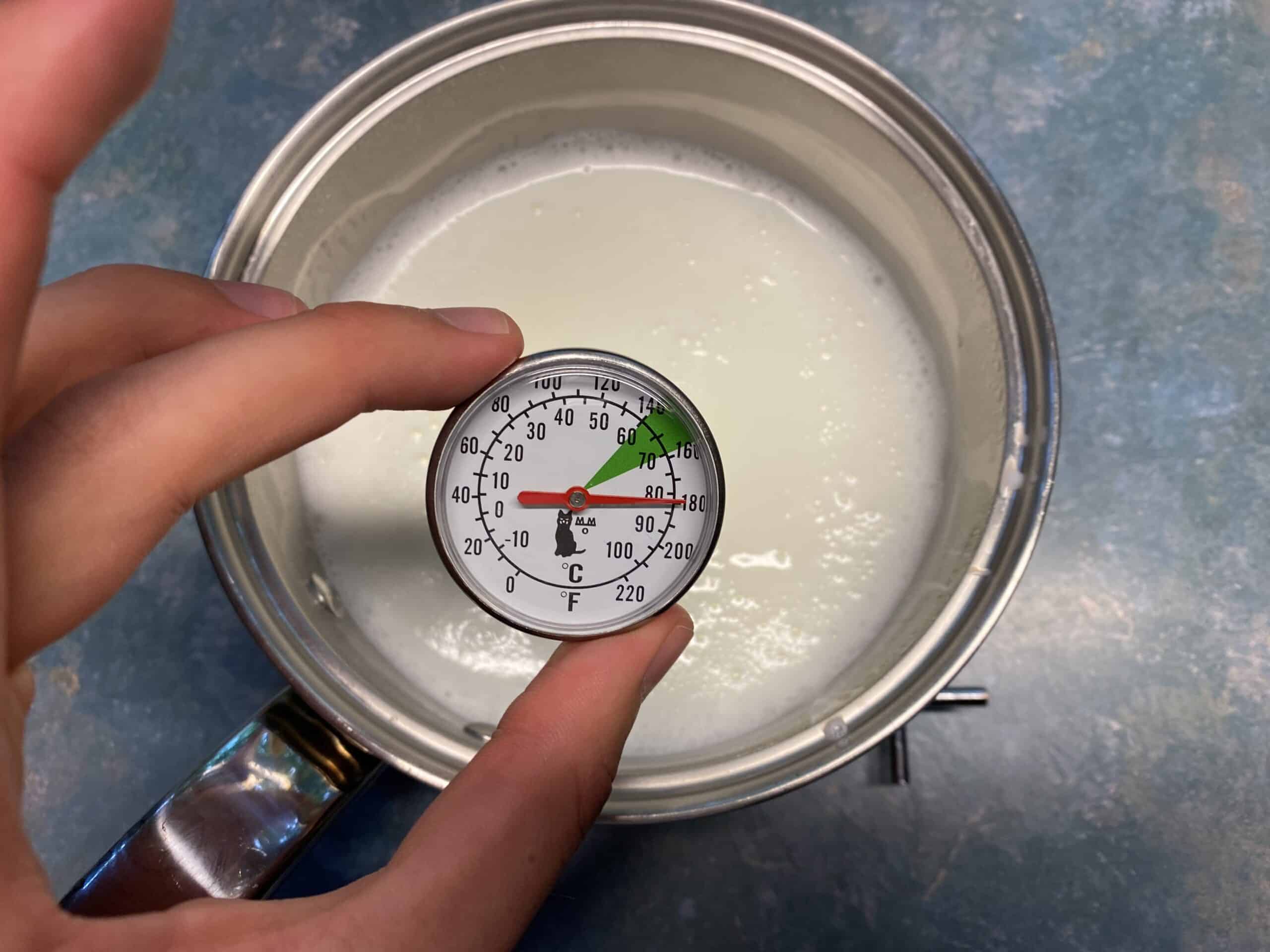 Temperature for Scalding Milk