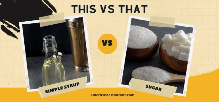Simple Syrup vs Triple Sec