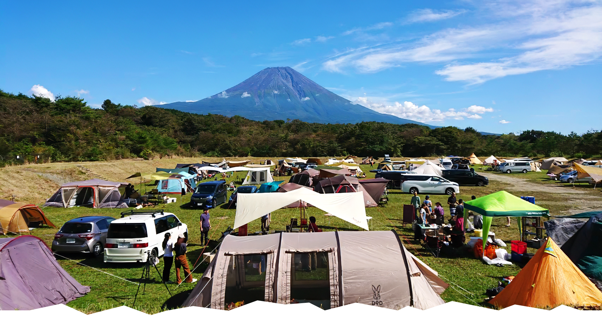 朝霧ジャンボリーオートキャンプ場徹底解剖！富士山絶景とサイト攻略法