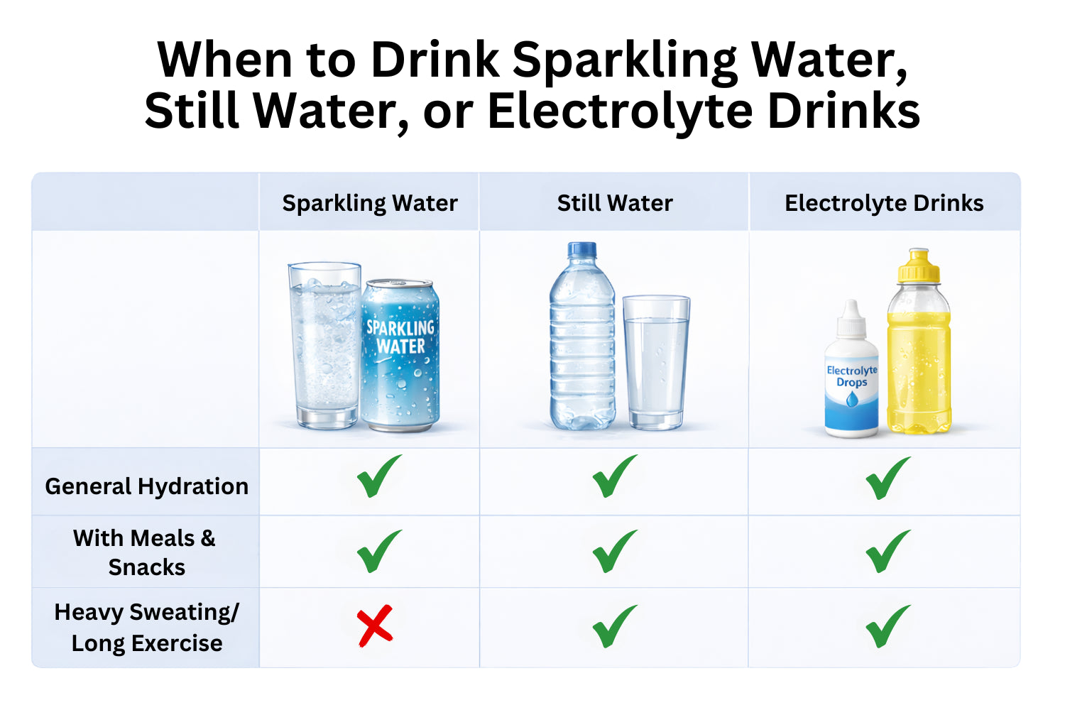 Is Carbonated Water as Hydrating as Still Water