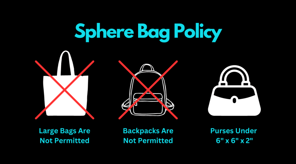 The Sphere Bag Policy Reddit