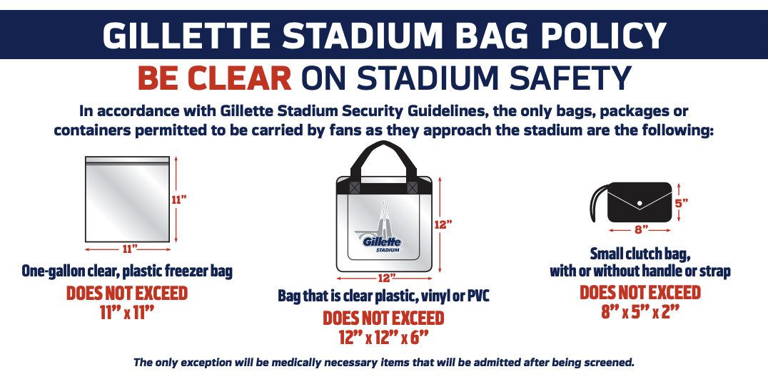 Peden Stadium Bag Policy