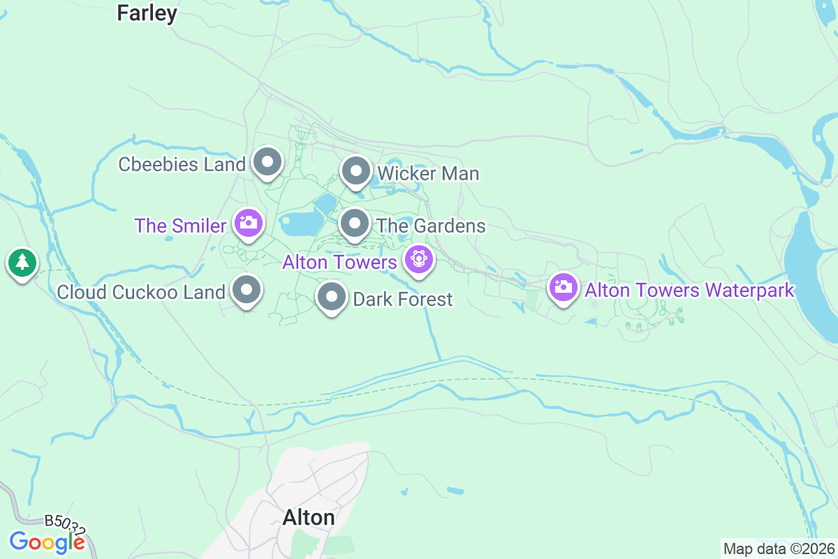 How Far Is Alton Towers from Me
