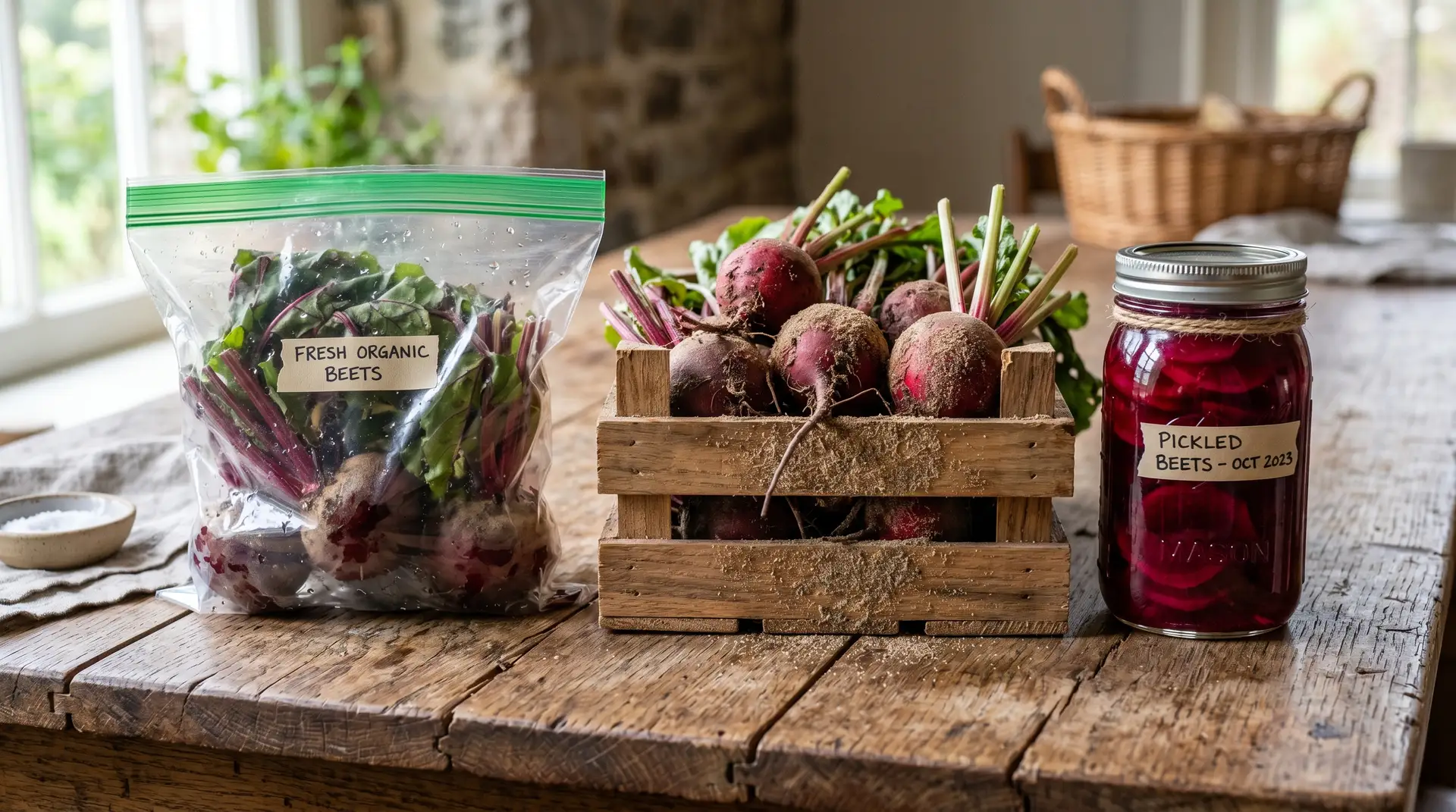 How to Store Beets from the Garden