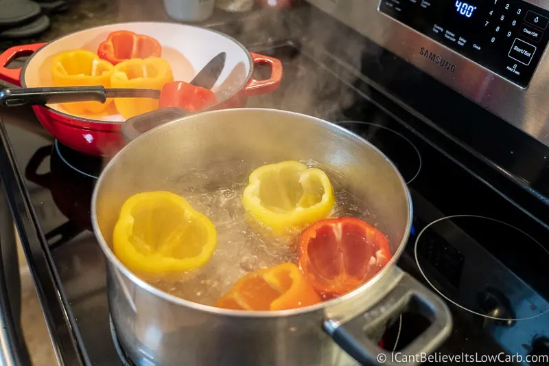 How Long to Boil Peppers for Stuffed Peppers