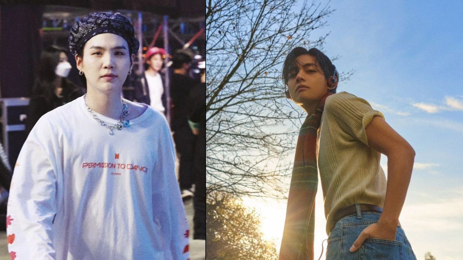 Bts v and Suga Hometown