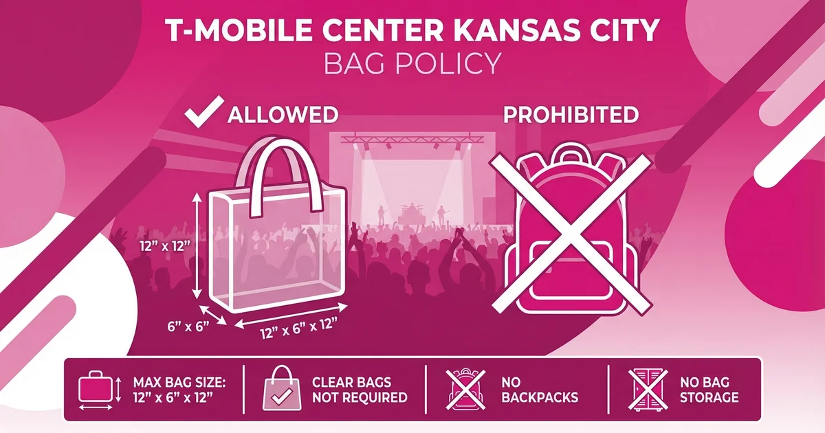 Kansas City Music Hall Bag Policy