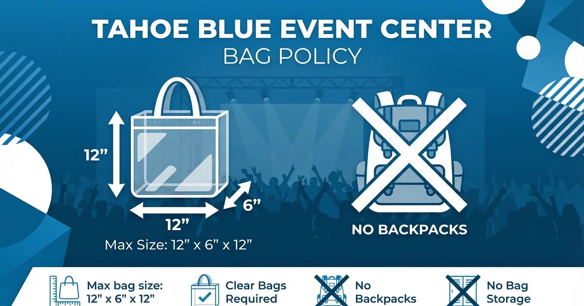 Show Me Center Bag Policy
