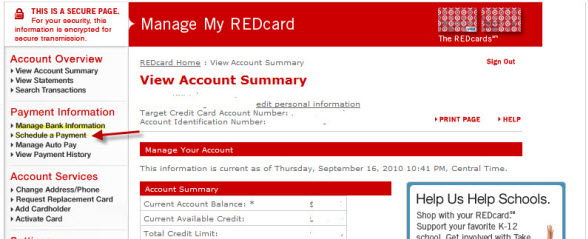 How Do I Pay My Target Card